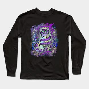 Not All There Cat Long Sleeve T-Shirt